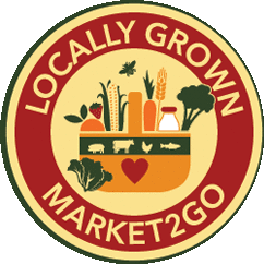 Market2Go Locally grown basket with produce