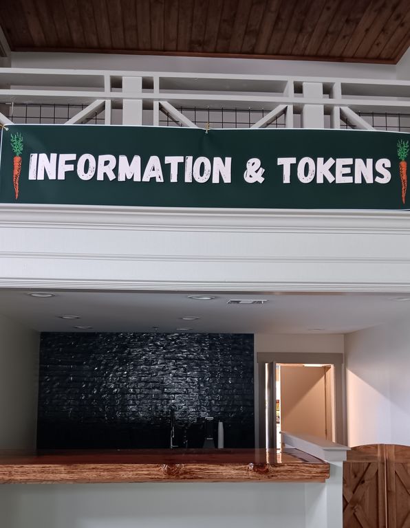 Statesboro - Saturday at the Token & Info Booth